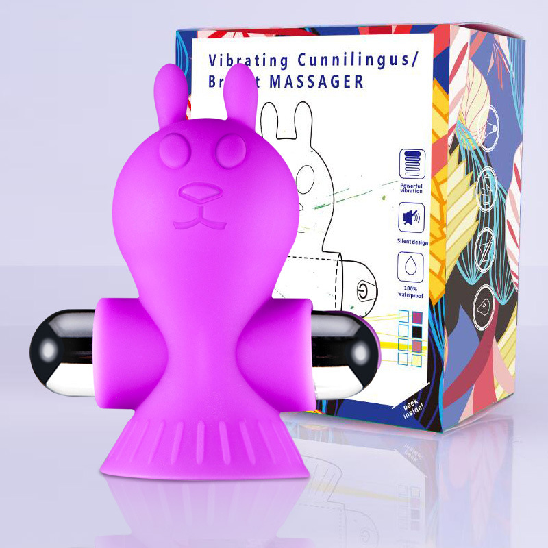Vibrating Cunnilingus Breast MASSAGER