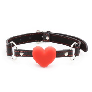 HEART  SILICONE GAG