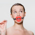 LIP GAG WITH PU STRAP