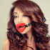 LIP GAG WITH PU STRAP