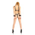 Sexy leather bondage clothing