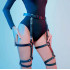 Sexy leather bondage clothing